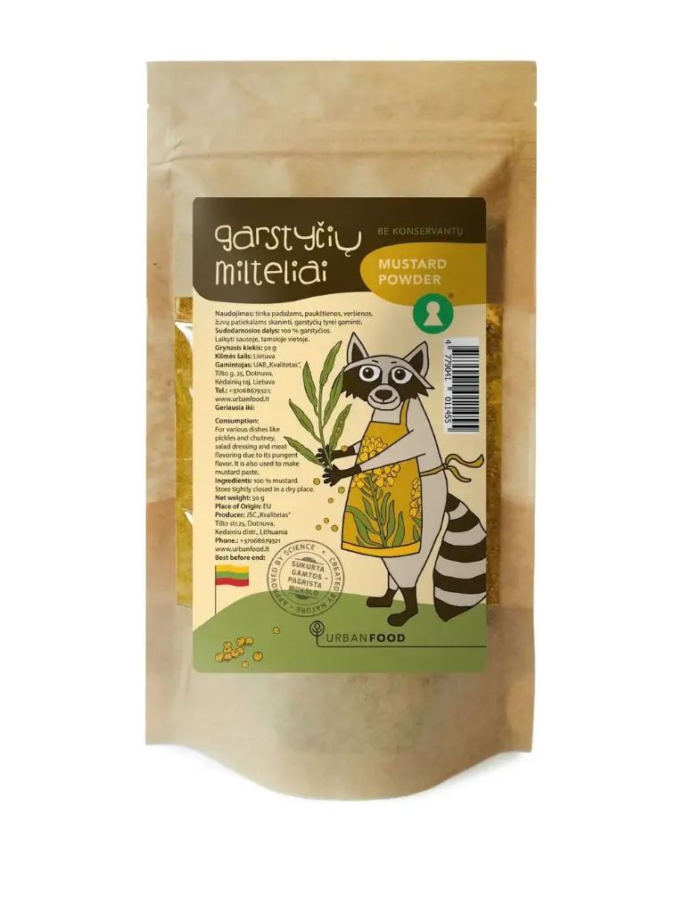 Garstyčių milteliai, 50g