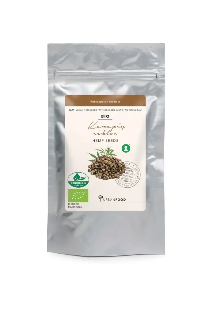 Kanapių sėklos EKO, 300g