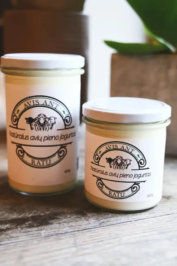 Natūralus avies pieno jogurtas, 500g