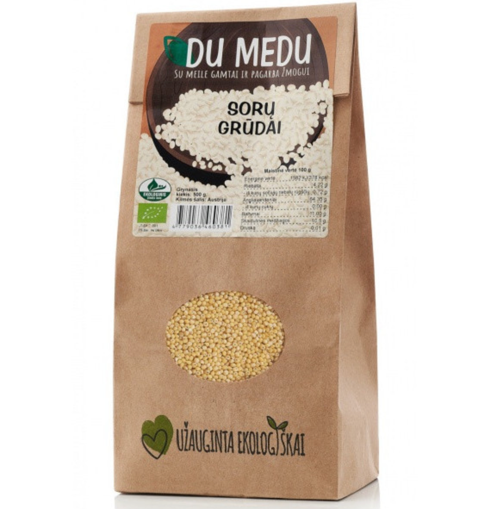 Ekologiški Sorų Grūdai 500g