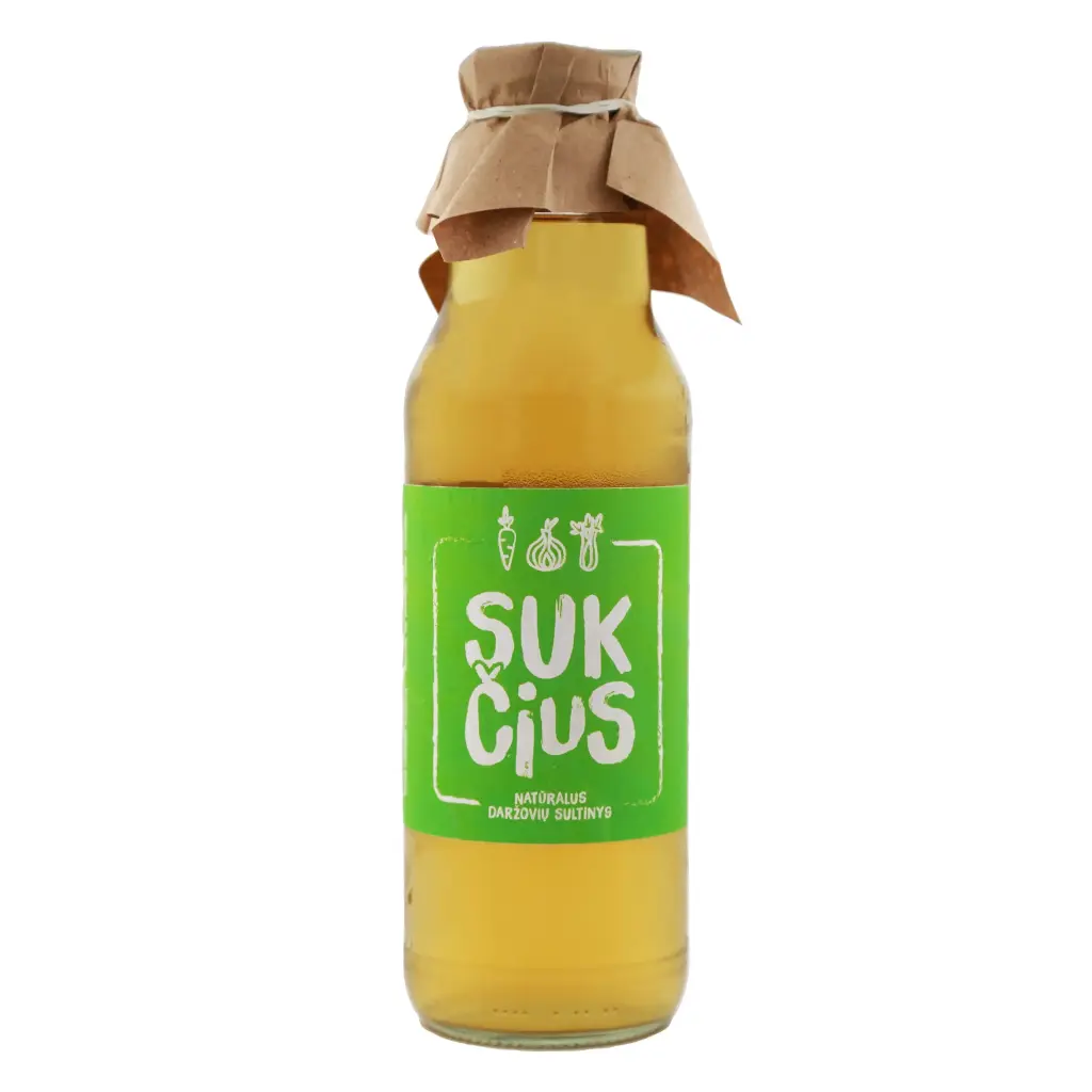 Natūralus Daržovių sultinys, 750 ml