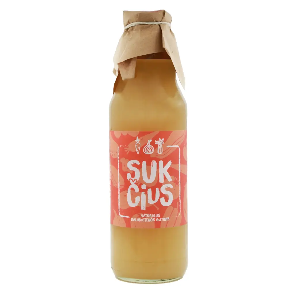Natūralus Kalakutienos sultinys, 750ml