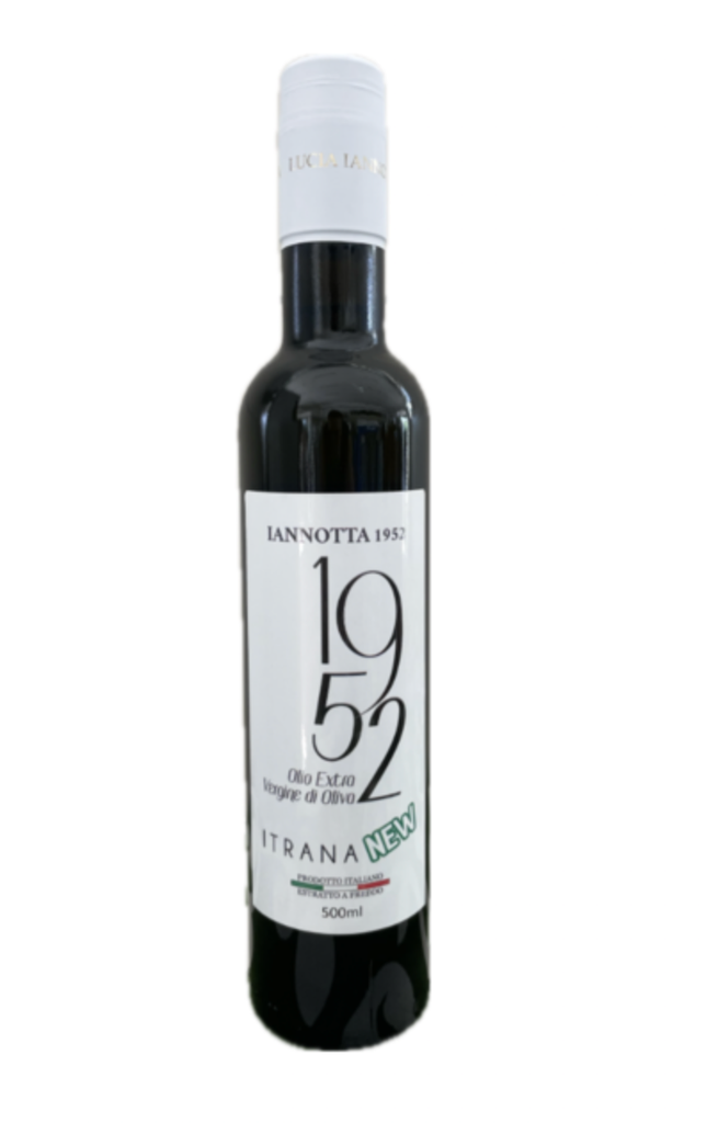 Ypač tyras alyvuogių aliejus Itrana 500 ml (2025/2026)      Olio Extra Vergine di oliva Monocultivar Itrana 500ml