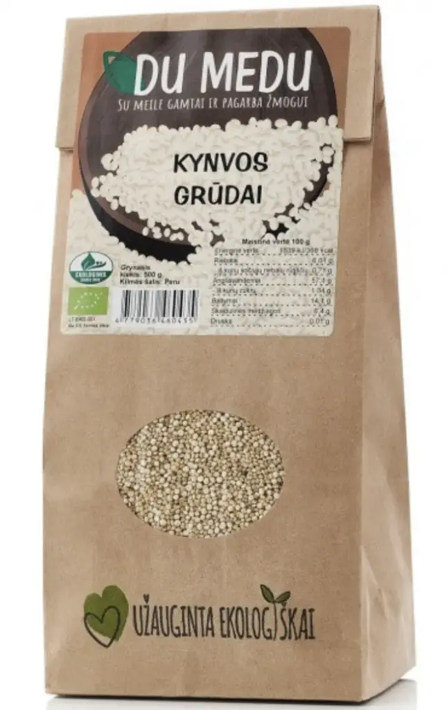 Ekologiški KYNVOS grūdai, 500g. 
